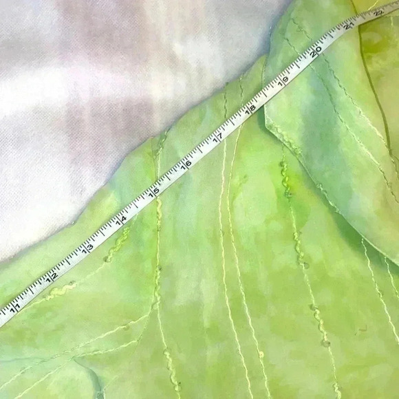 Vintage Blouse 👚  Light green - Picture 9 of 9